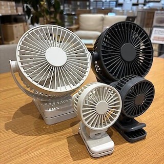 【イオンモール太田】持ち運べるファンにクリップタイプが新発売です！