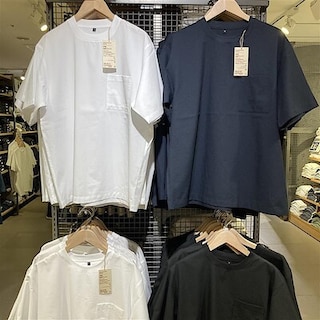 【横浜ジョイナス】風を通す半袖布帛Tシャツ