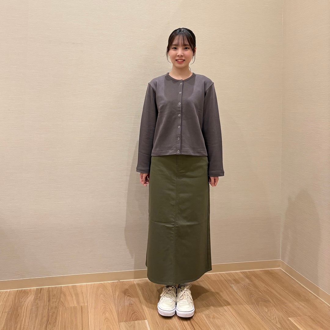 ストレッチチノAラインスカート