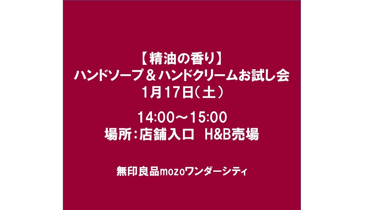 お試し会　17日