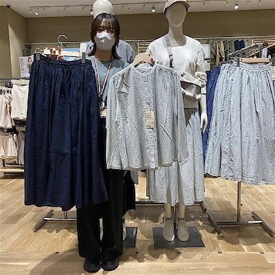 【mozoワンダーシティ】優しい肌触りの綿ボイルシリーズ