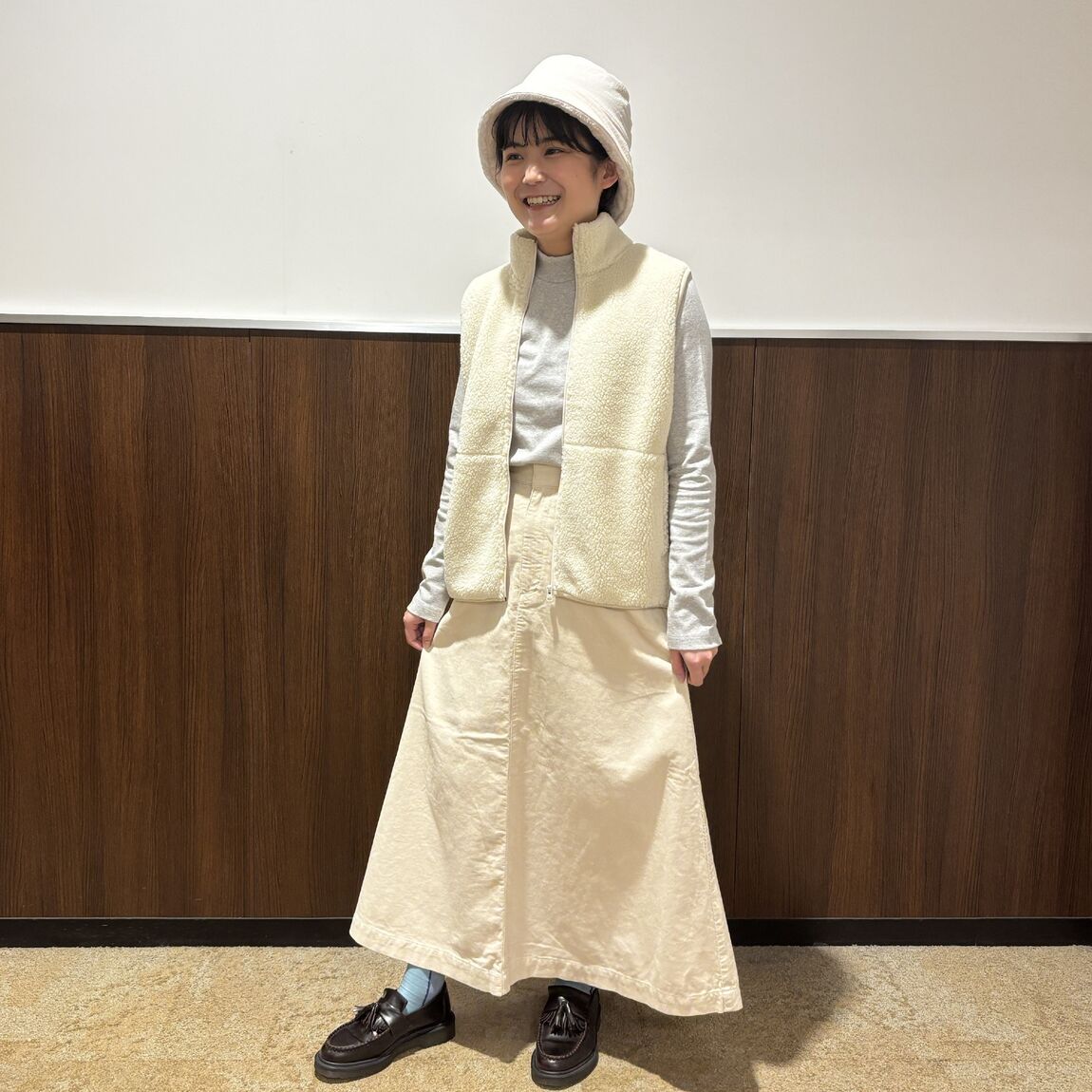 ボアフリースベスト