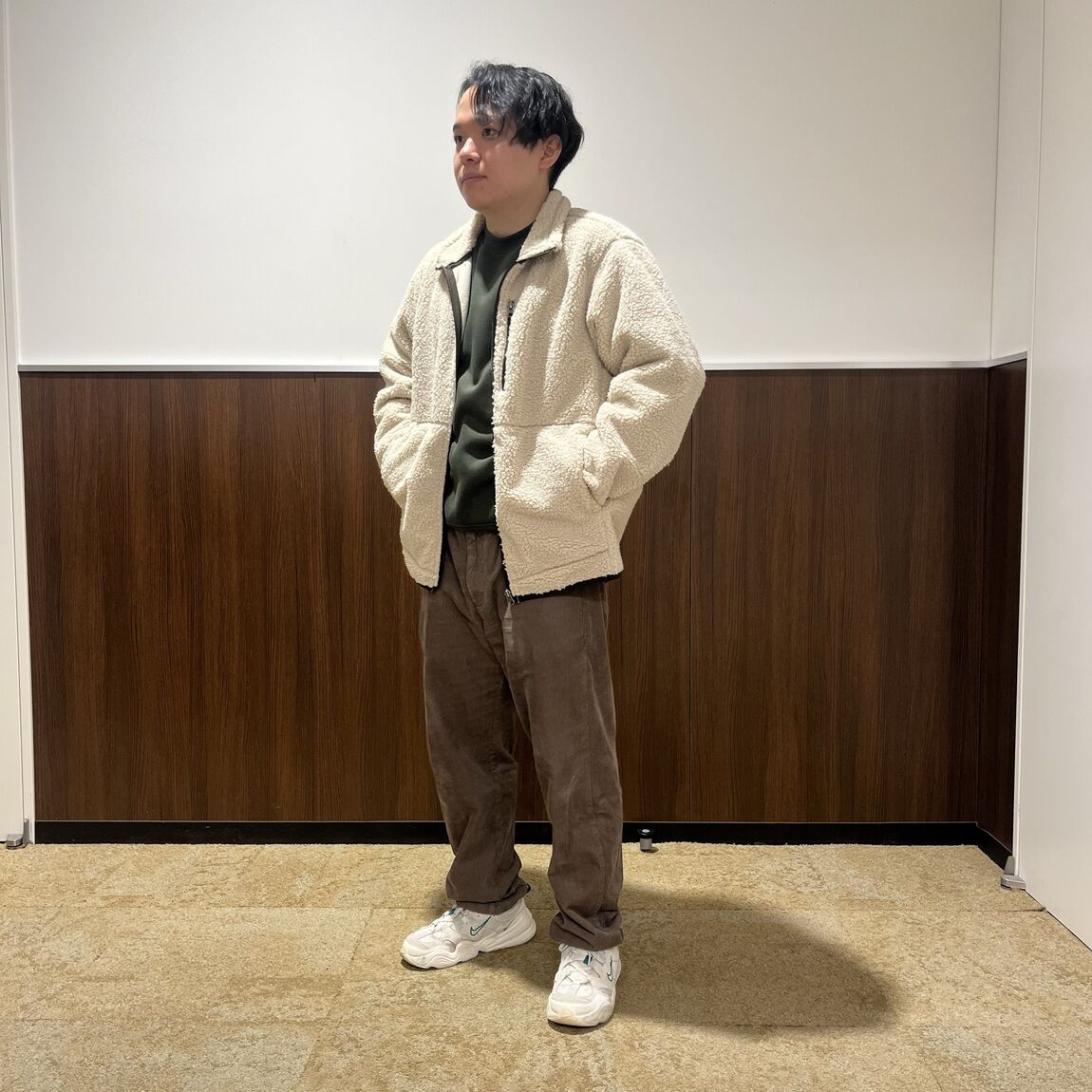 ボアフリースジャケット
