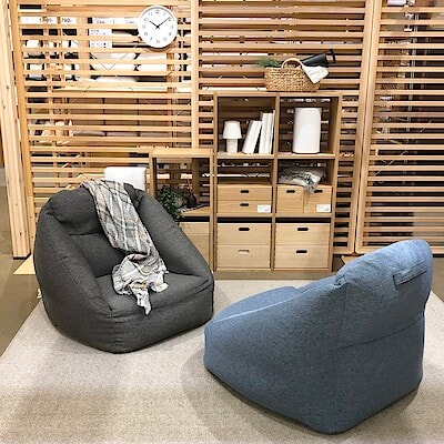 【マルイファミリー志木】空気でできたソファに新色が仲間入り