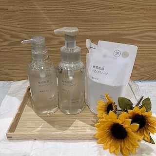 【マルイファミリー志木】肌を優しく洗い上げます。