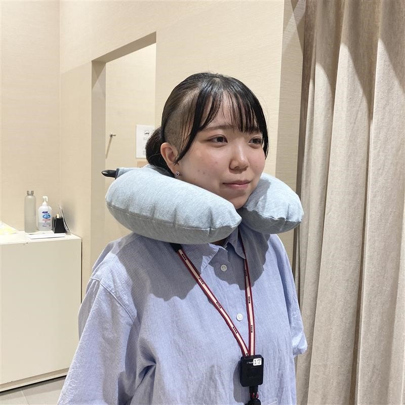 [マルイファミリー志木］お盆休みや旅行にぴったりなふうっとふくらむネッククッション