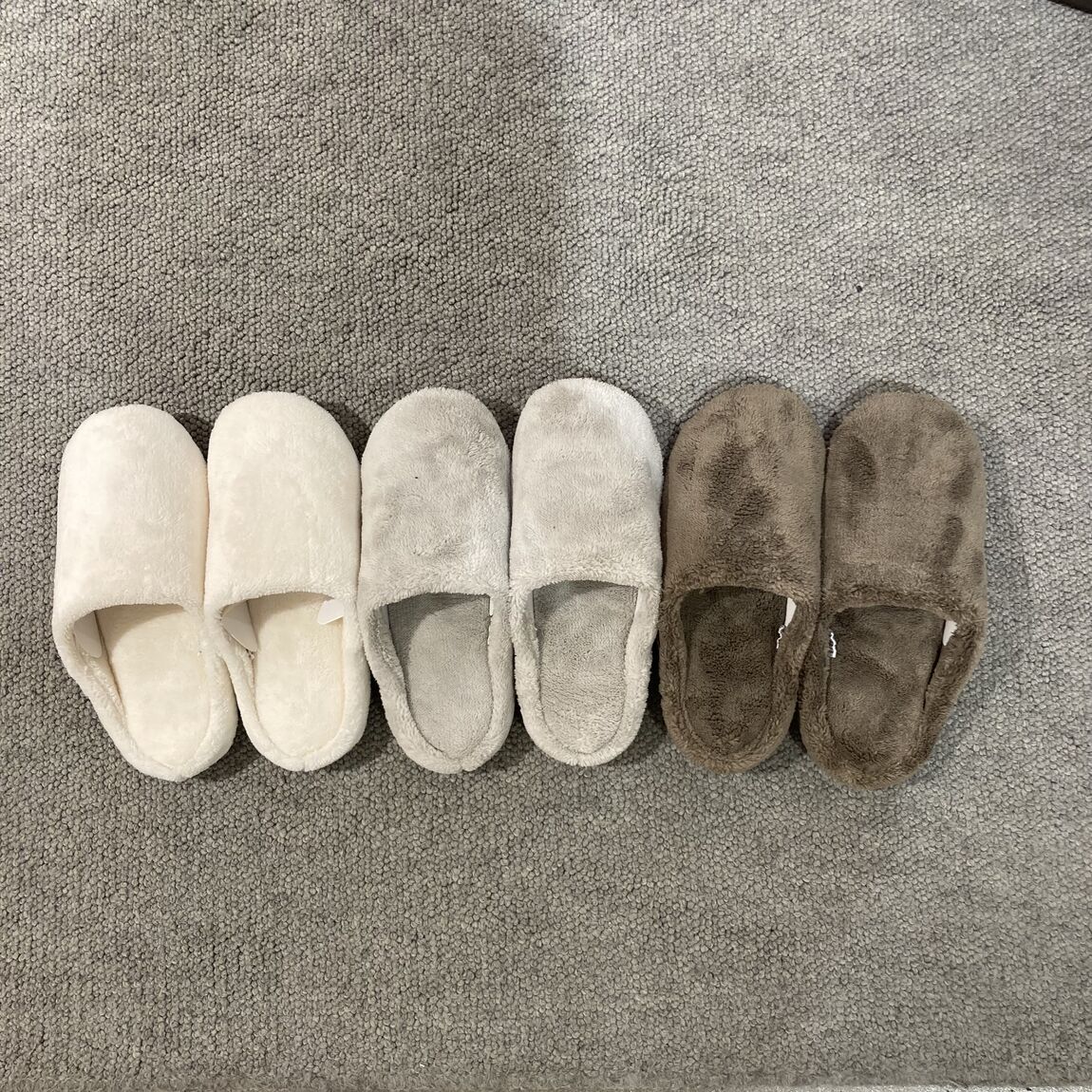 あたたかファイバー　インソールスリッパ