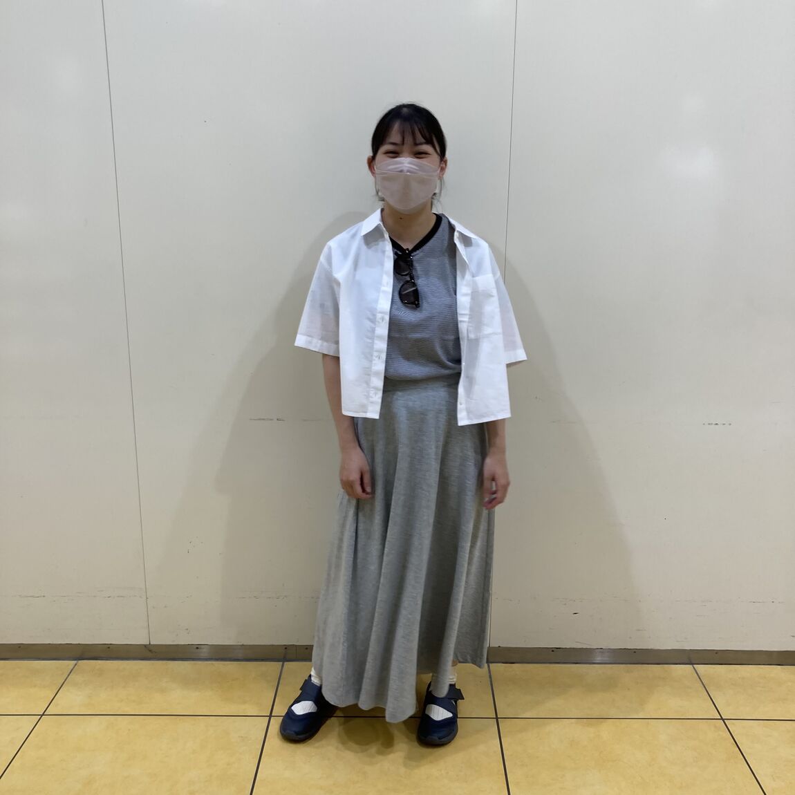 実際に着用している写真