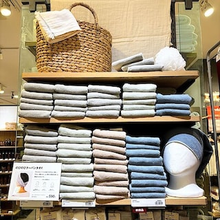 【あまがさきキューズモール】のびのびターバンタオルに新色出ました