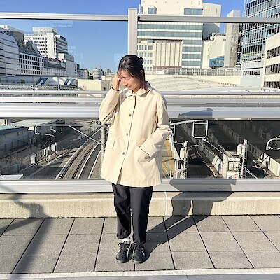 【池袋西武】春アウター｜身長158cm