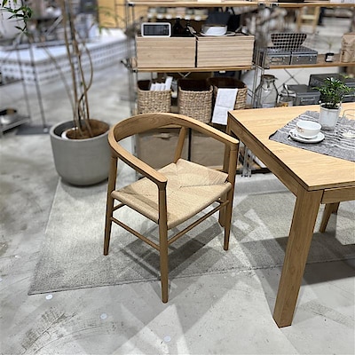 オーク材ペーパーコードアームチェア | 無印良品