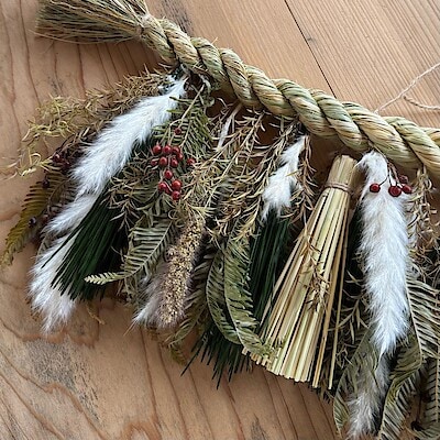 【広島パルコ】（空席あり）植物と稲藁のお正月飾りワークショップ｜イベント告知