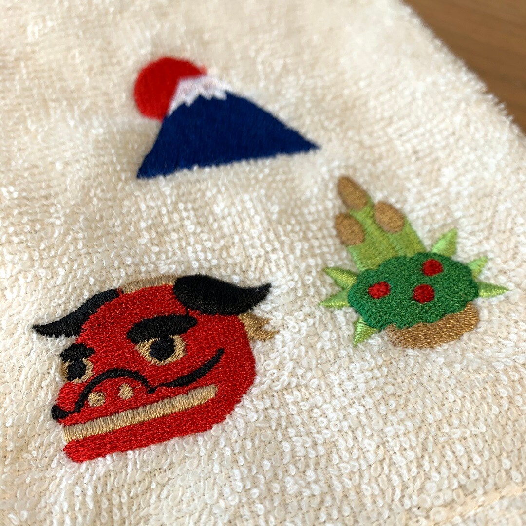 【広島パルコ】刺繍工房より｜文字のいろいろ