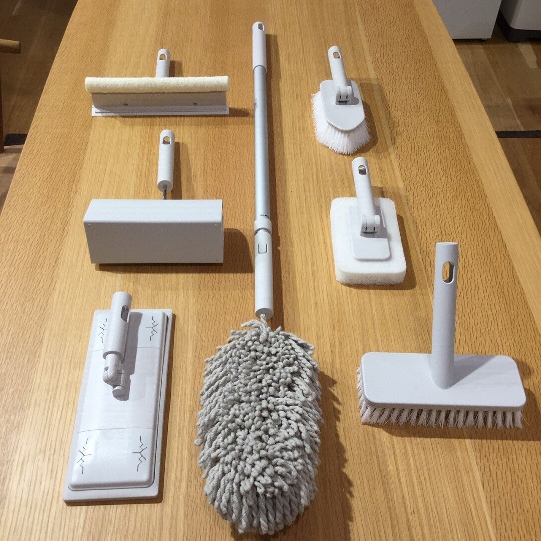 【難波】掃除用品システム　アルミ伸縮式ポール本体