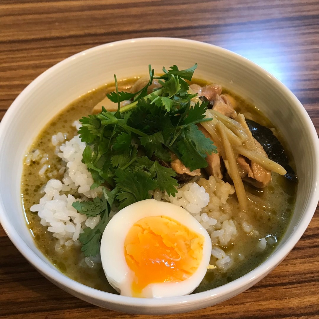 【難波】グリーンカレー１