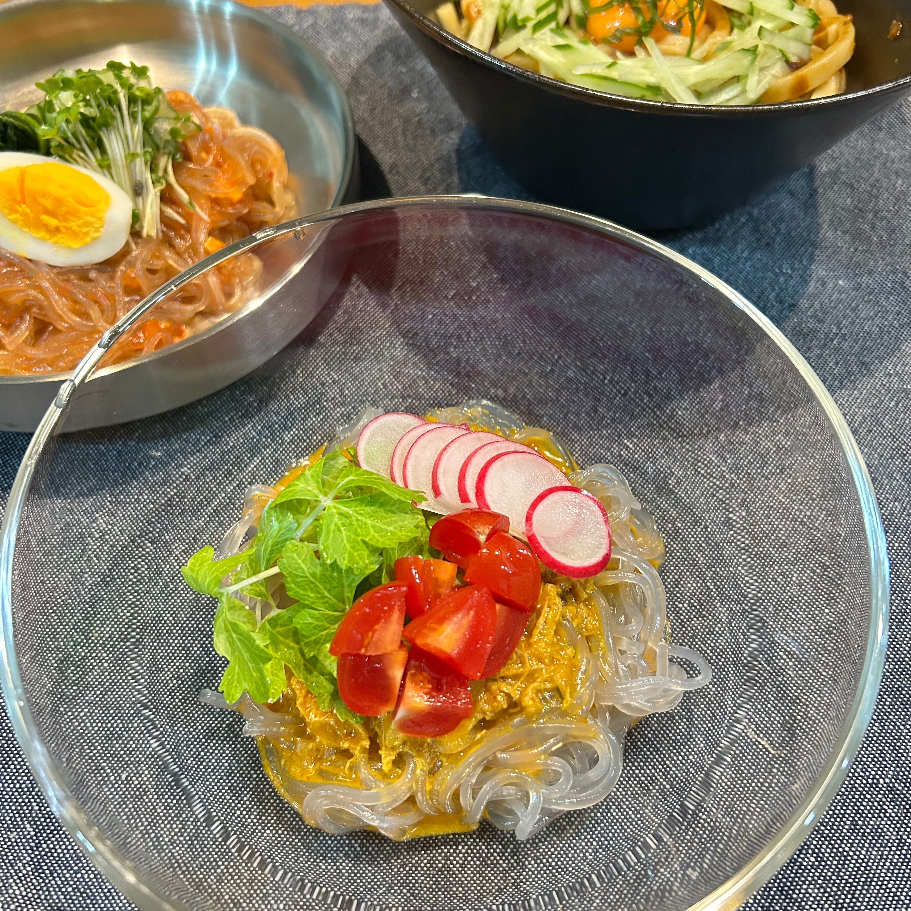 麺にあえる
