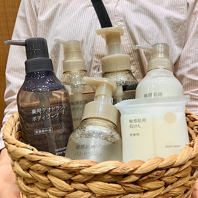 【イオンモール木曽川】リニューアルで新発売！無香料の敏感肌用ボディケアシリーズ
