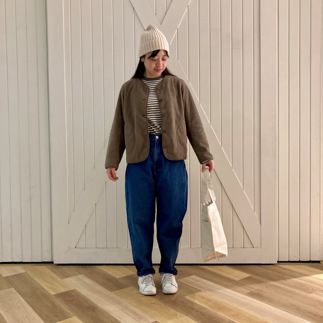 フリースカーデ