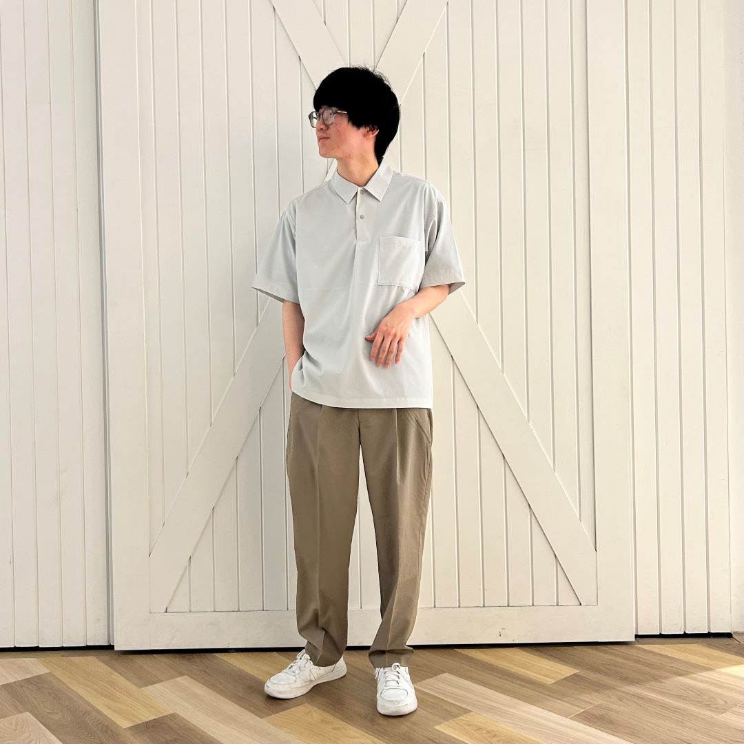 風を通すシャツ