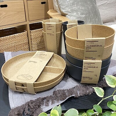 【イオンモール広島府中】環境にやさしい、レンジで使えるヤシの端材を使った商品のご紹介
