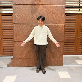 【イオンモール広島府中】やわらかな風合いで楽しむ、秋のリラックスコーデ
