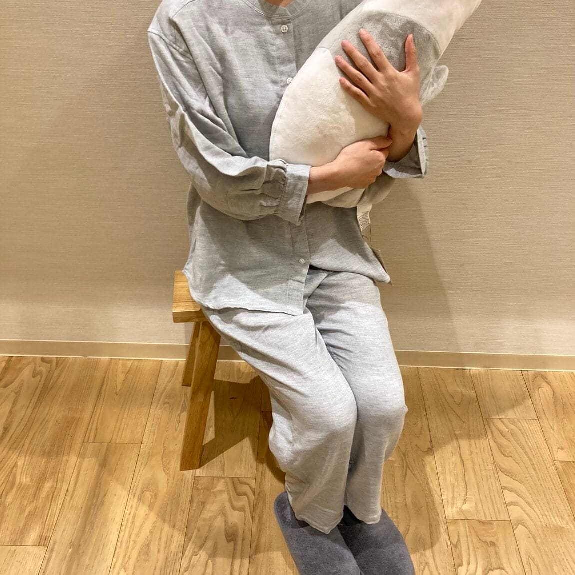 【無印良品イオンモール広島府中】冷房の効いた部屋でも肌寒い夜でも着れる万能パジャマ！