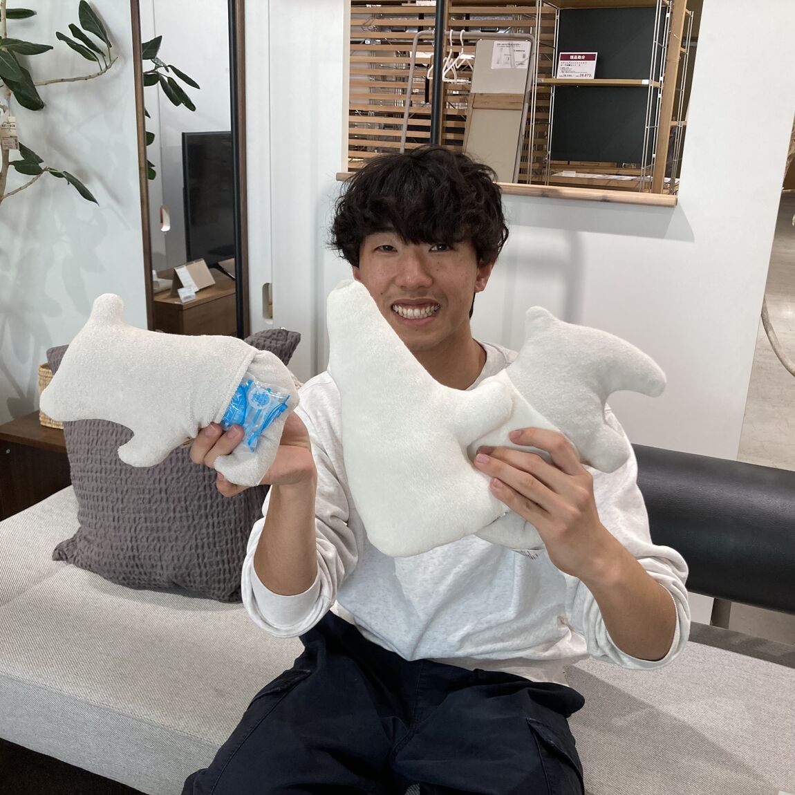 動物クッション　