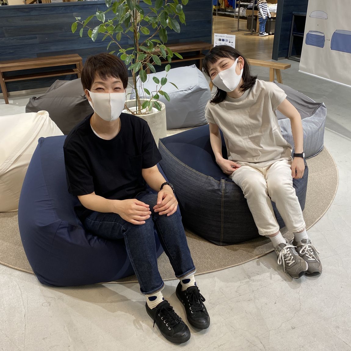 【岡山ロッツ】毎日着たい。無印良品の定番Tシャツ-太番手-