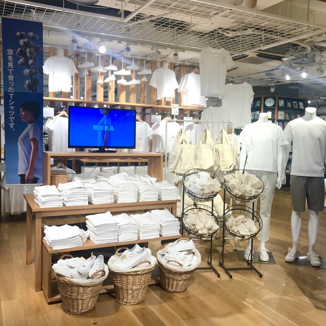 キービジュアル画像：無印良品のTシャツ│スタッフのおすすめ