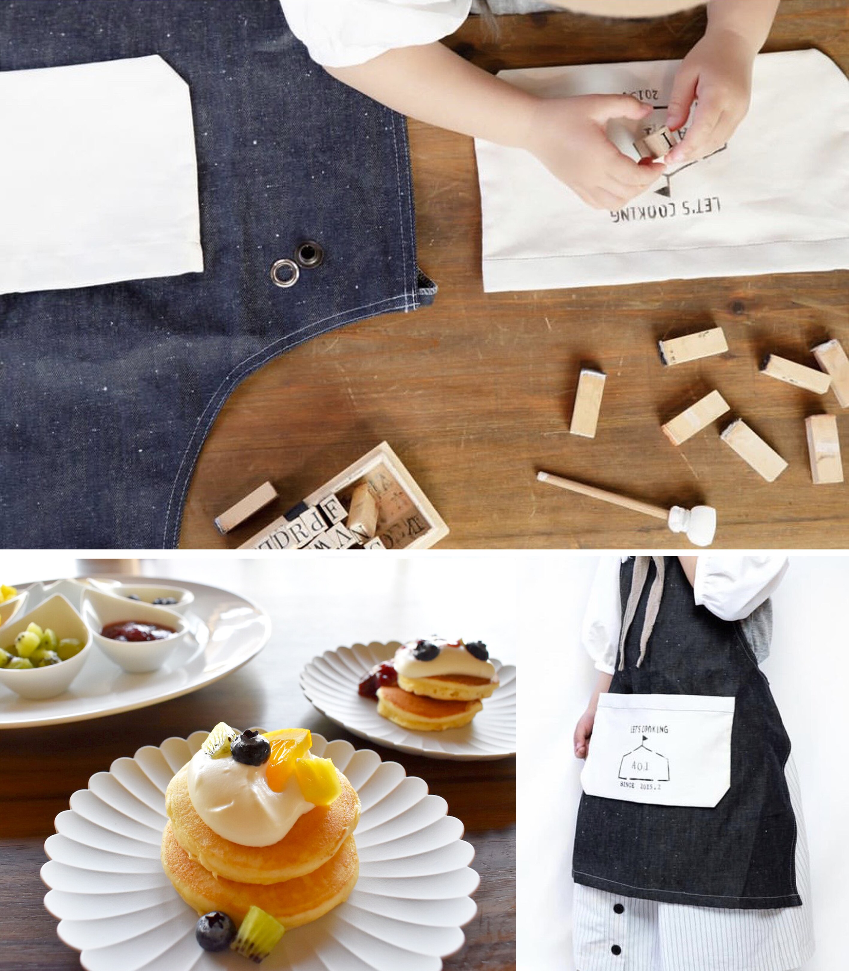 キービジュアル画像：「nenasana」×「Spoon」エプロン＆パンケーキデコレーション│イベントのお知らせ