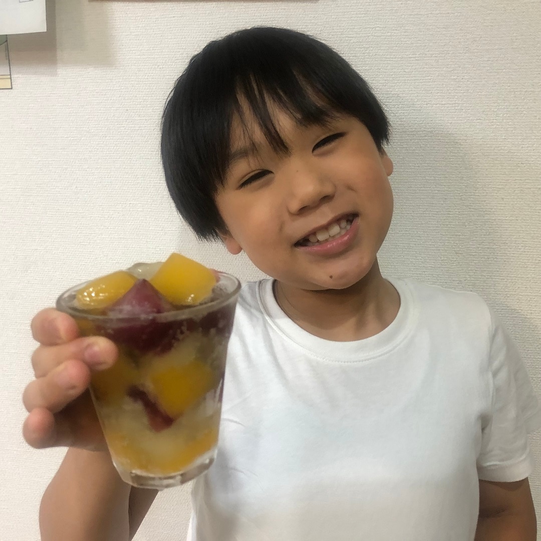 【岡山ロッツ】果汁１００％ゼリーで作ってみました