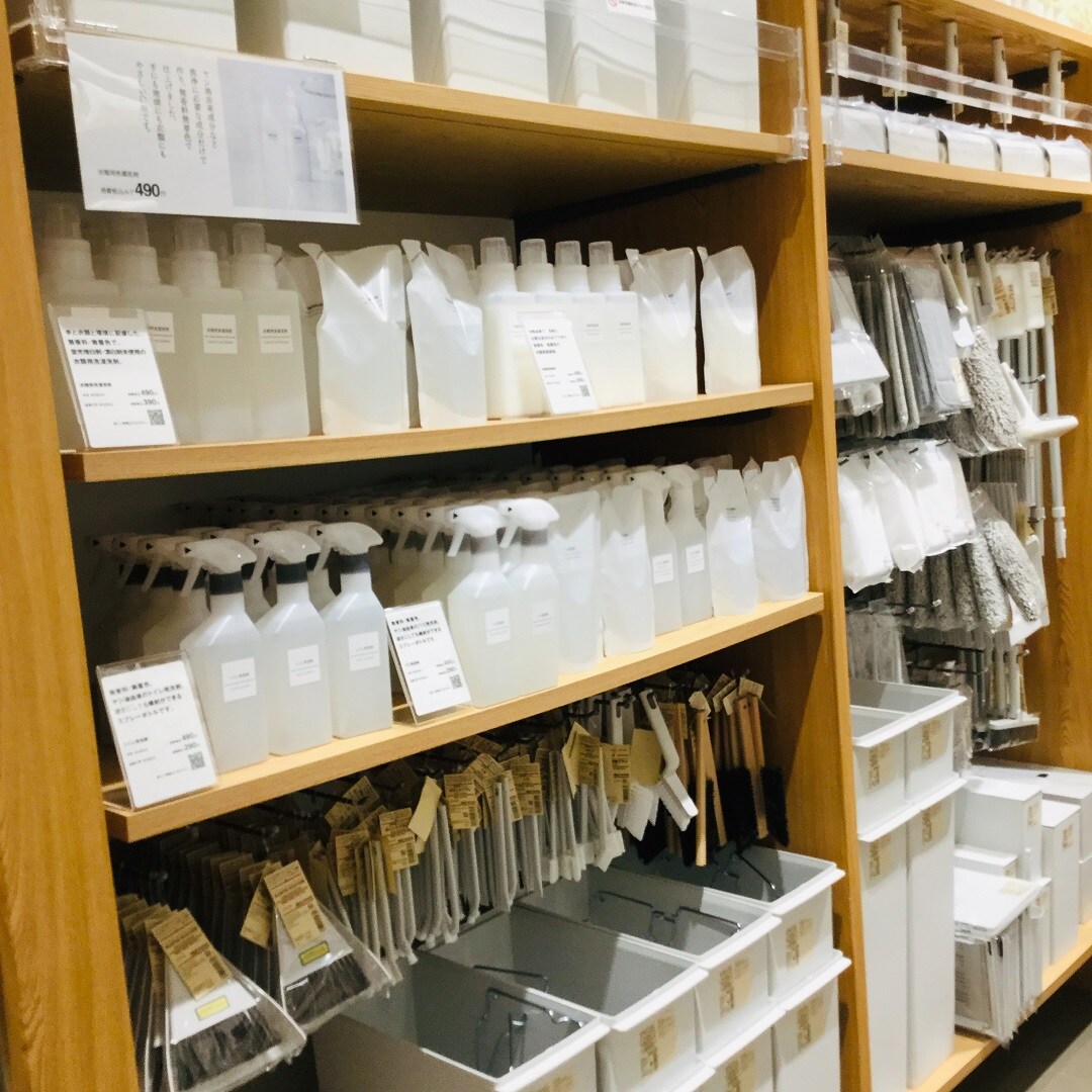 洗剤シリーズ売り場