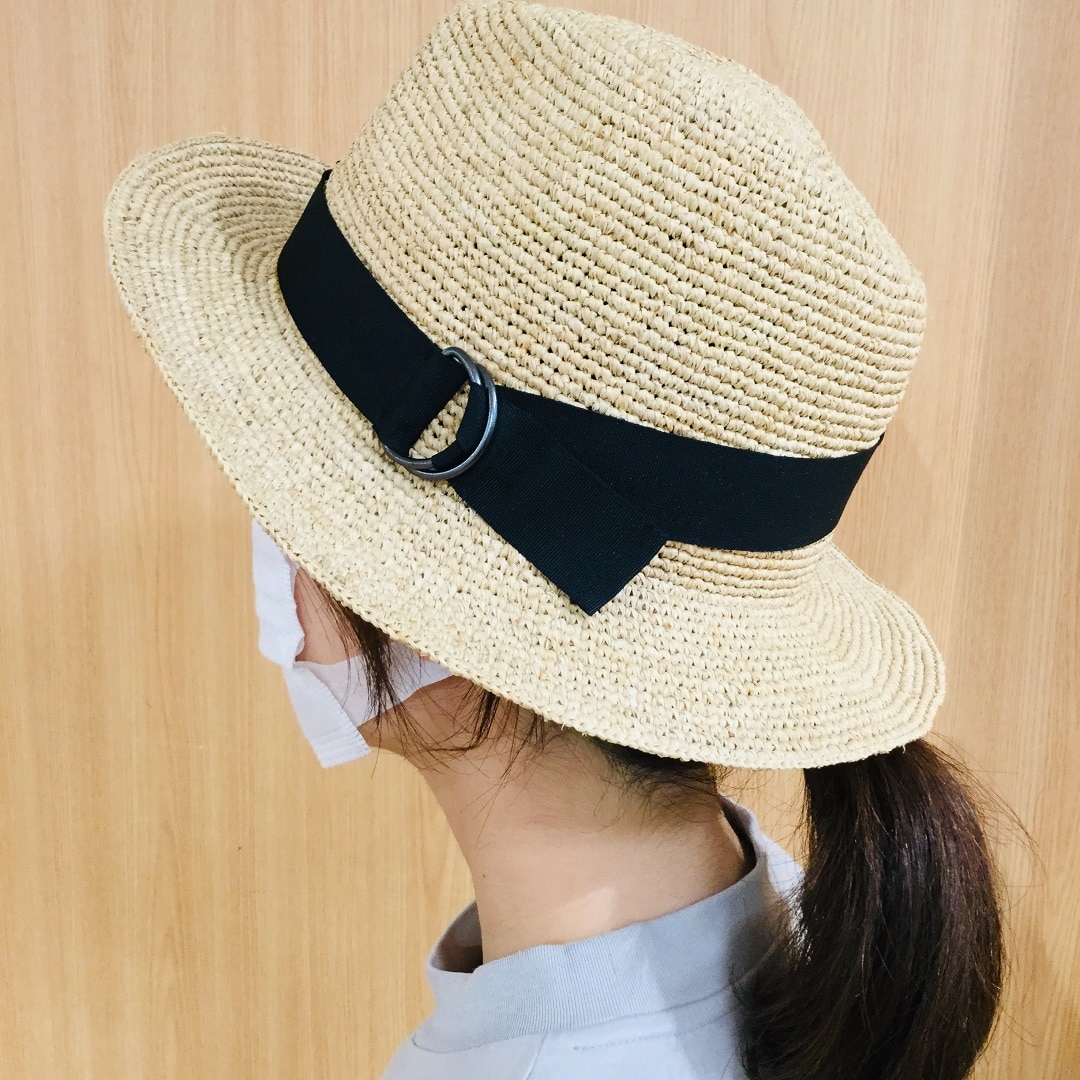 【アピタ千代田橋】夏のお出掛けに。ラフィア中折れハット｜この夏の、くらしのコツ