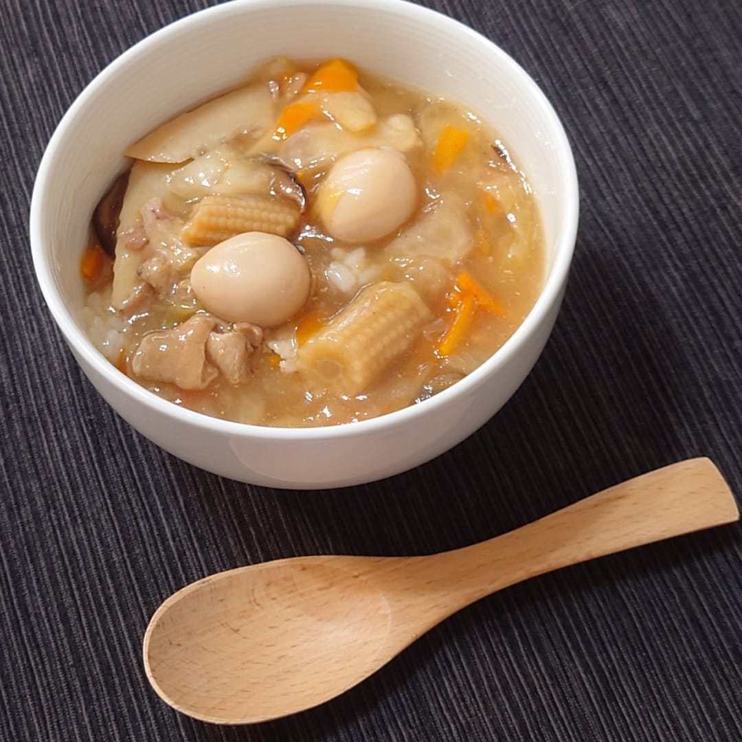 【アミュプラザ鹿児島】ごはんにかける八宝菜、食べてみました