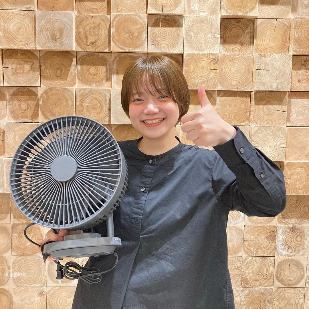 【アミュプラザ鹿児島】5分でできるサーキュレーターのお手入れ