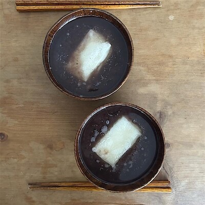 【イオンモール北大路】冬のしあわせ、ぜんざい