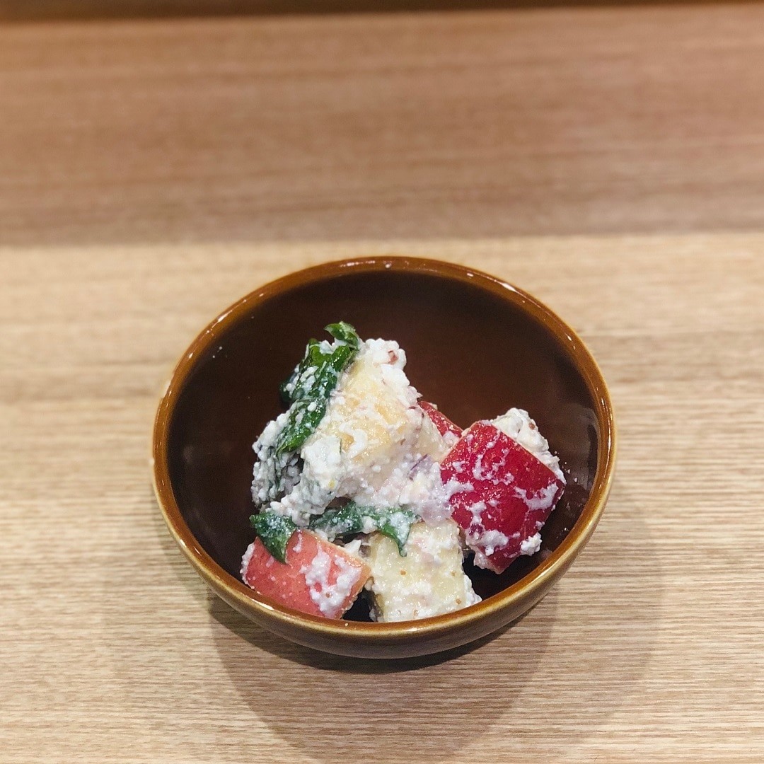 【Cafe&Meal MUJI近鉄あべのハルカス】りんごサラダ