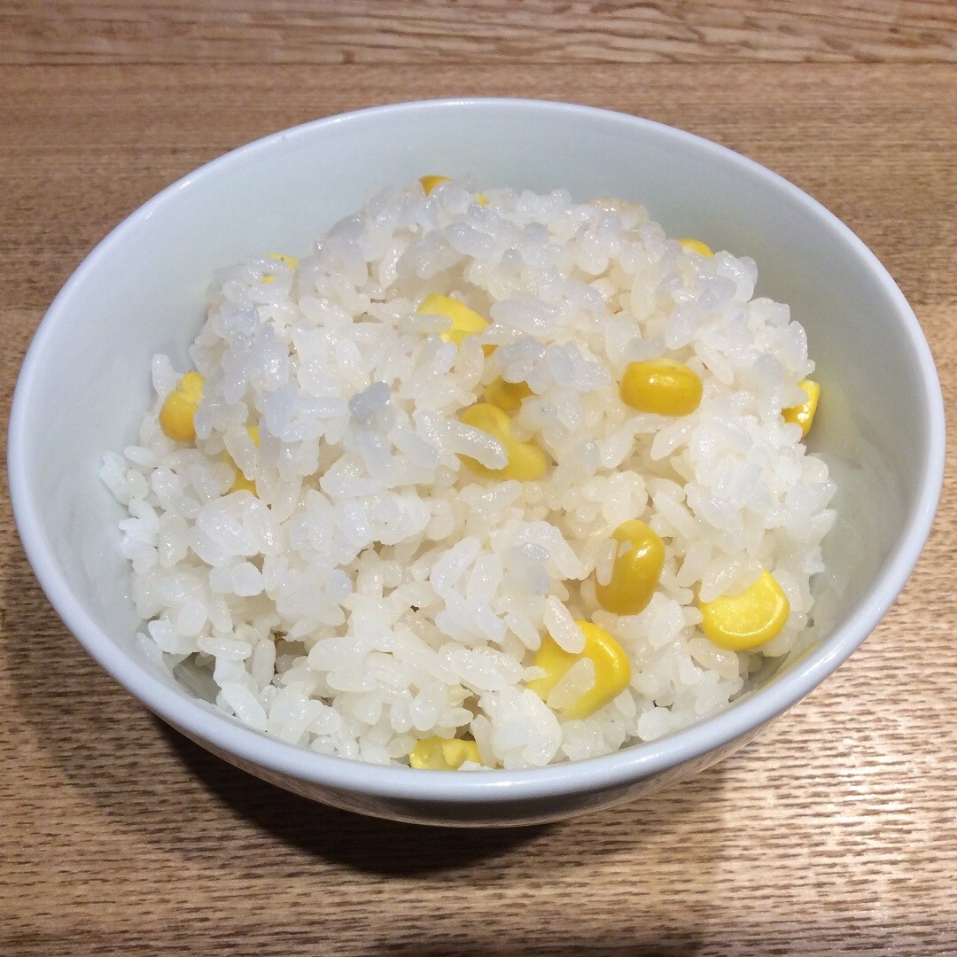 キービジュアル画像：夏メニュー『とうもろこしご飯』