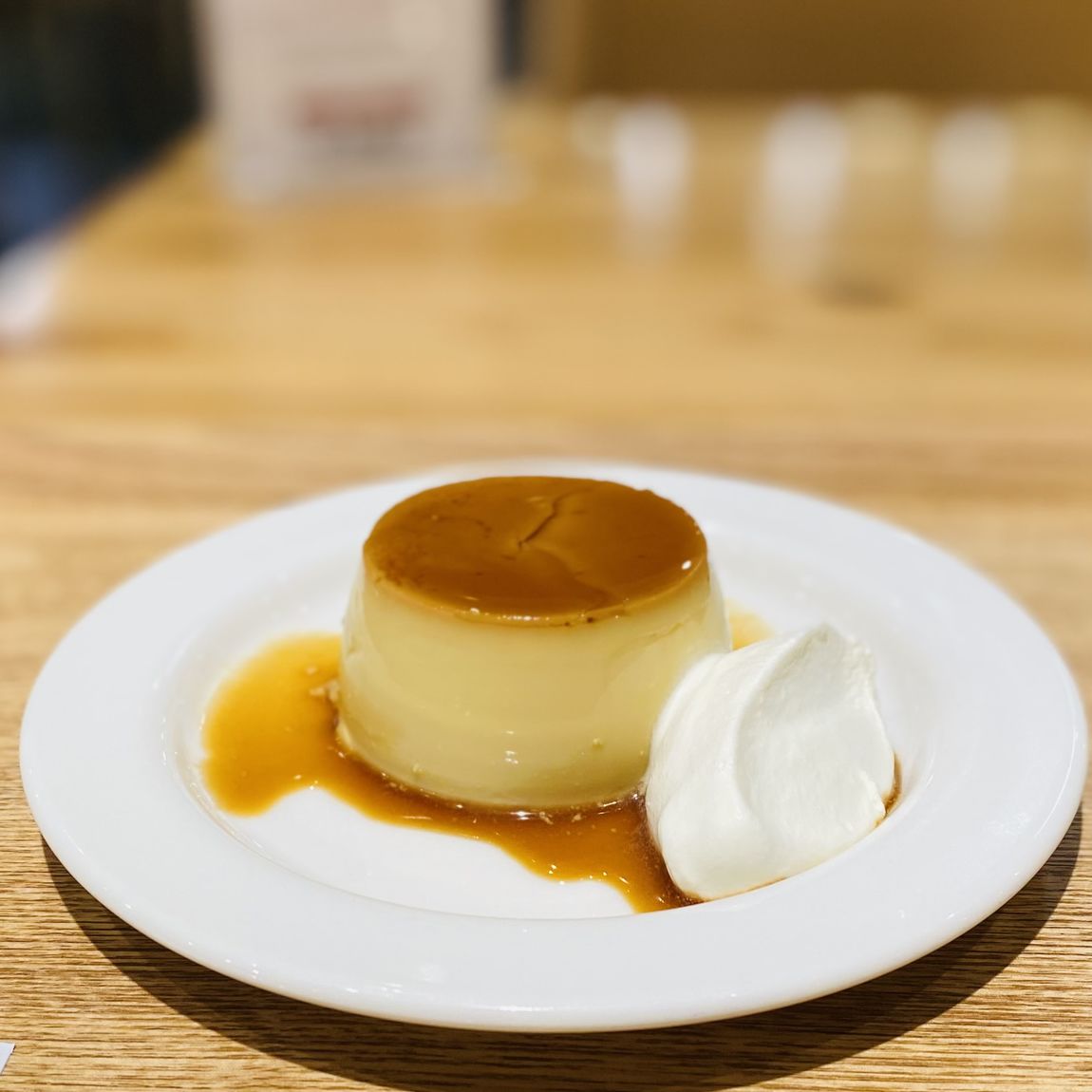 本和香糖の焼きプリン