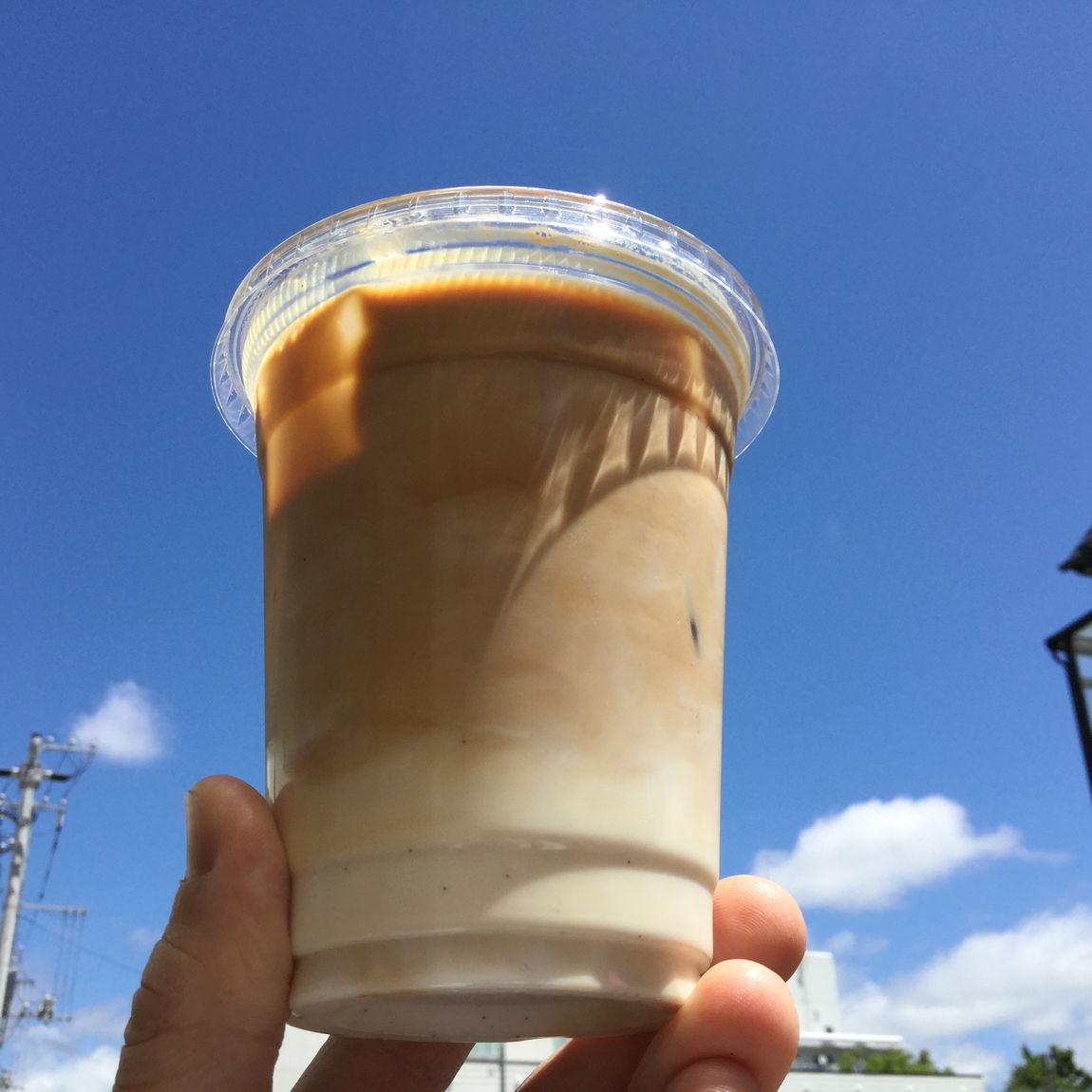 アイスカフェラテの写真