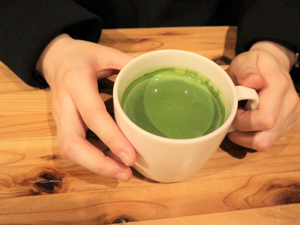 【Café&MealMUJIシエスタハコダテ】抹茶ラテ