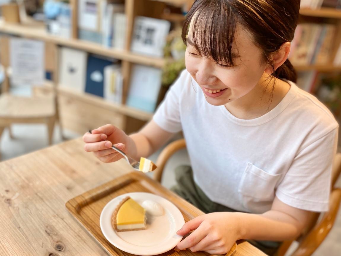 【Café&MealMUJIシエスタハコダテ】爽やかな香りと食感　レモンタルト