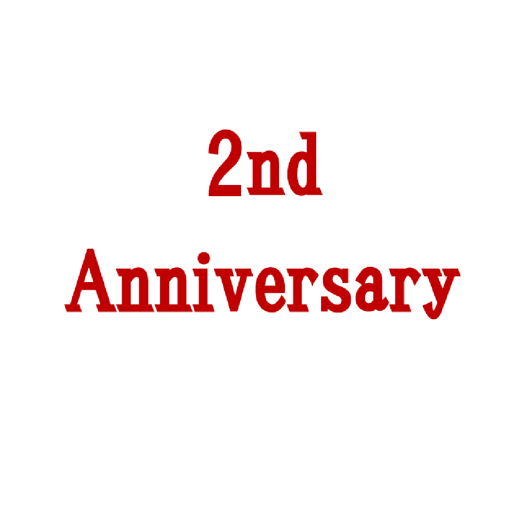 キービジュアル画像：２年が経ちました。（ルシーニュ周年祭のお知らせ）