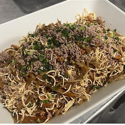 【Cafe＆MealMUJI上野マルイ】干し野菜と豆腐カンスのそぼろきんぴら