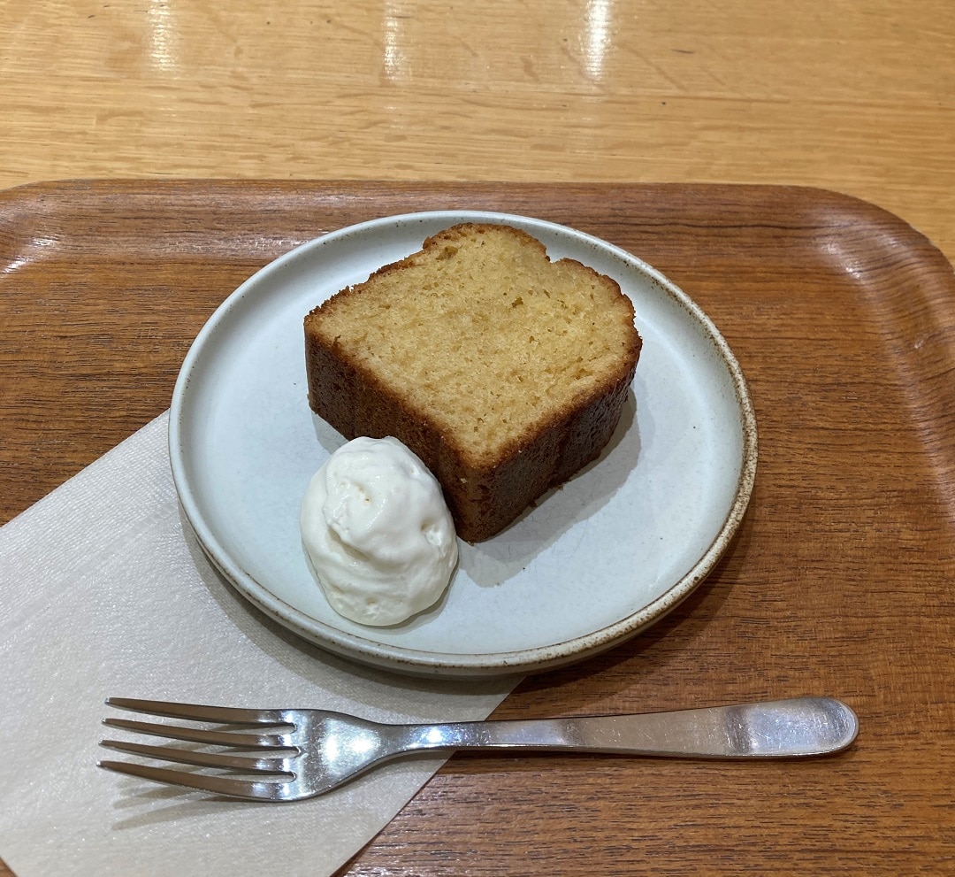 【Cafe＆MealMUJI上野マルイ】三河みりんのパウンドケーキ