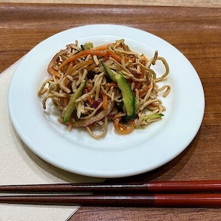 【Cafe＆MealMUJI上野マルイ】黒酢と野菜の豆腐干絲