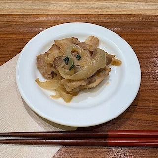 【Cafe＆MealMUJI上野マルイ】豚肉とりんごの生姜焼き