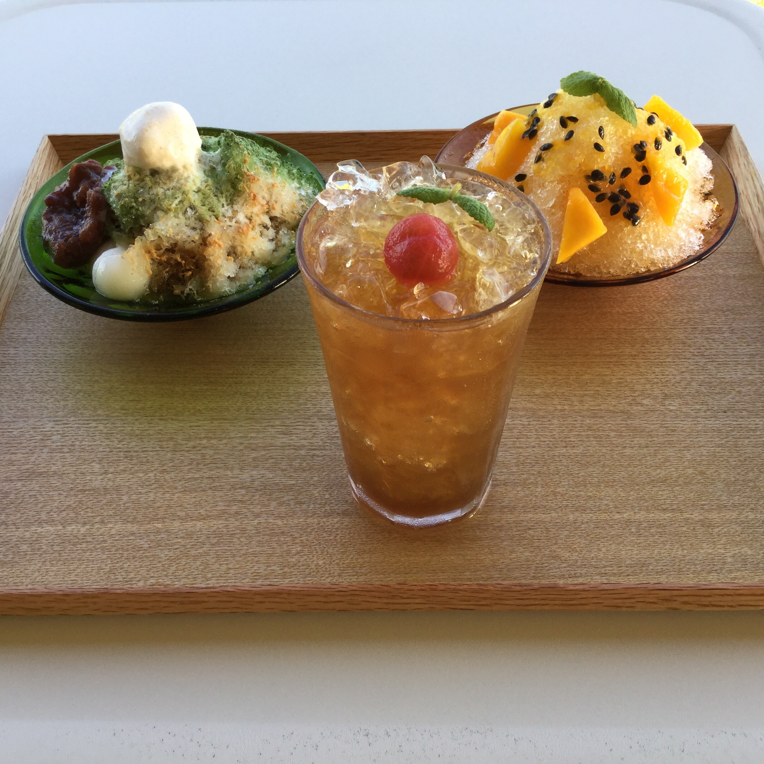 キービジュアル画像：お待たせいたしました、8/10（土）かき氷販売開始です。