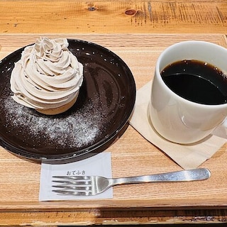 【Café&MealMUJI錦糸町パルコ】　期間限定　栗とブルーベリームースのタルト
