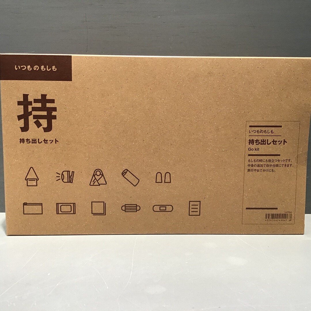 【フレンテ笹塚】いつものもしも持ち出しセット